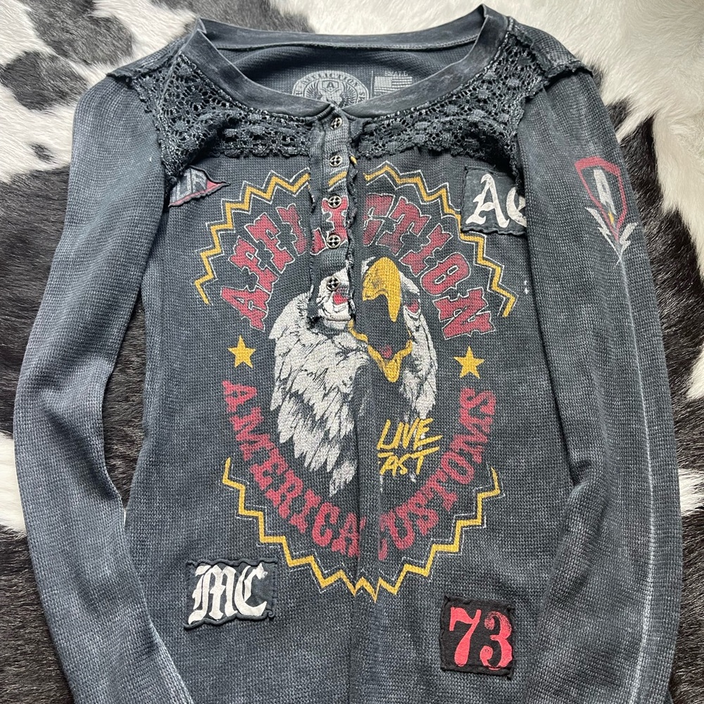 Affliction Size Small long sleeve shirt